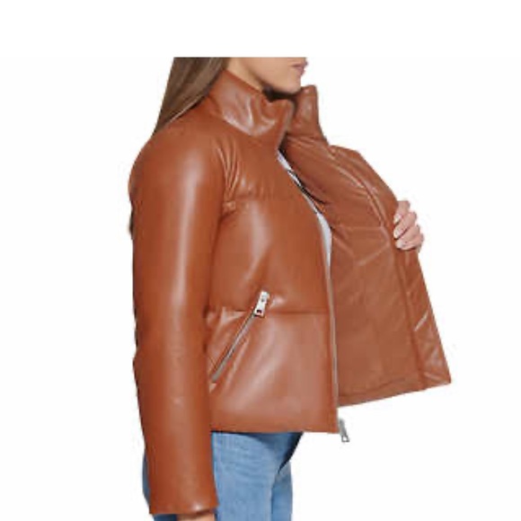Levi's Ladies' Faux Leather Puffer - Picture 3 of 4
